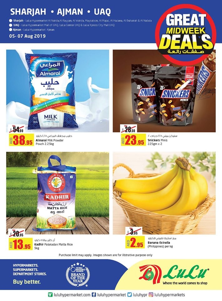 Lulu Hypermarket Great Midweek Deals