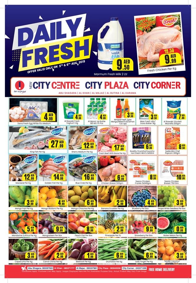 City Centre Supermarket Daily Fresh Offers