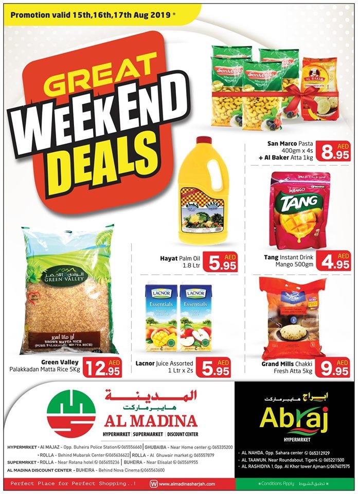 Al Madina Hypermarket Great Weekend Deals