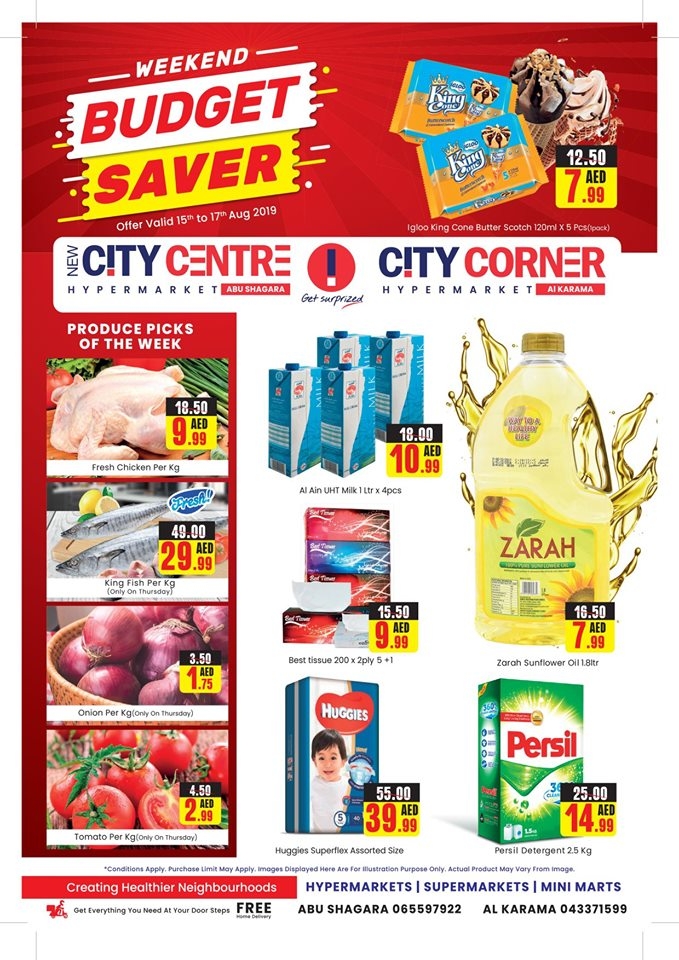 New City Centre Hypermarket Weekend Budget Saver
