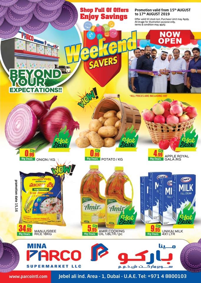 Mina Parco Supermarket Weekend Savers