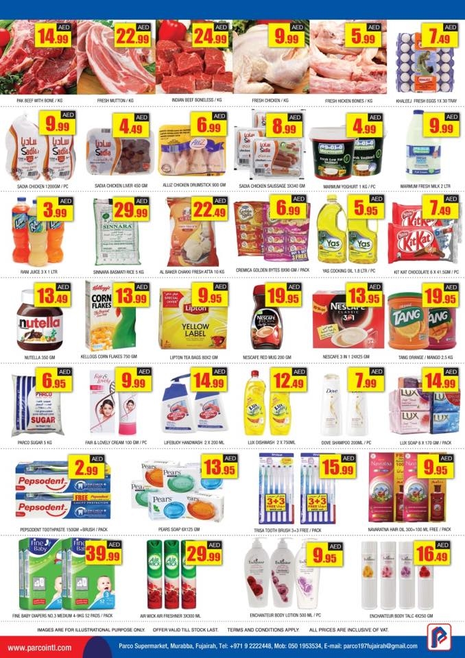 Parco Supermarket Grand Opening Offers