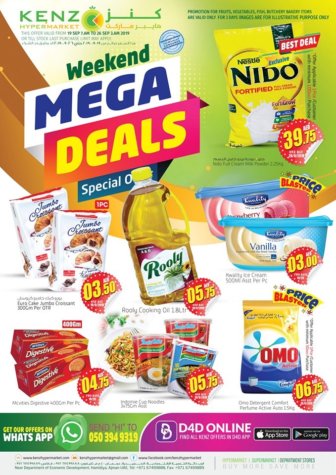 Kenz Hypermarket Weekend Mega Deals