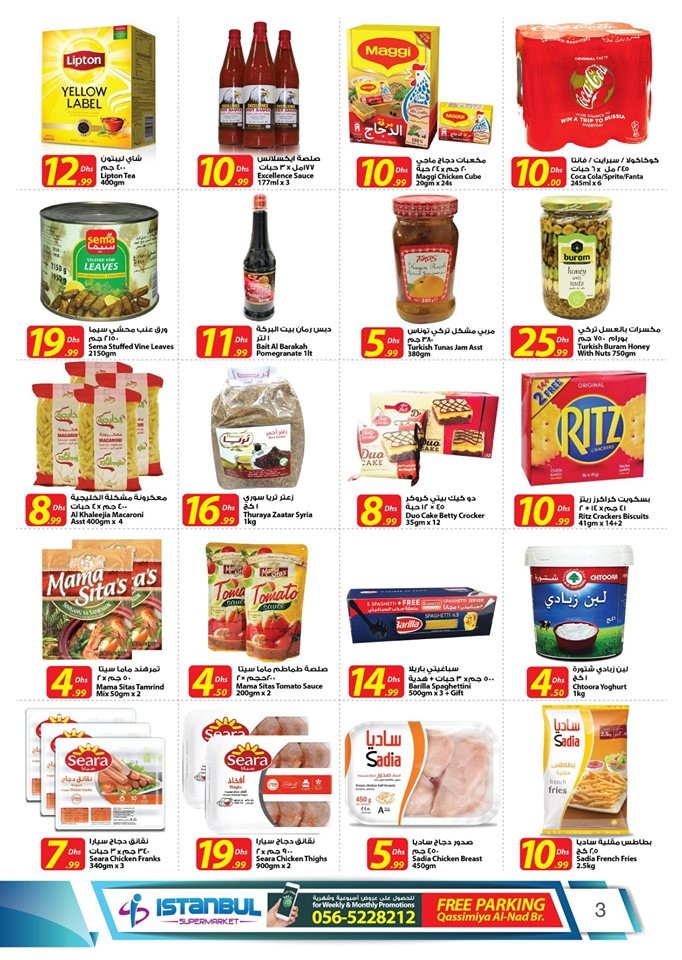 Istanbul Supermarket Special Prices Offers