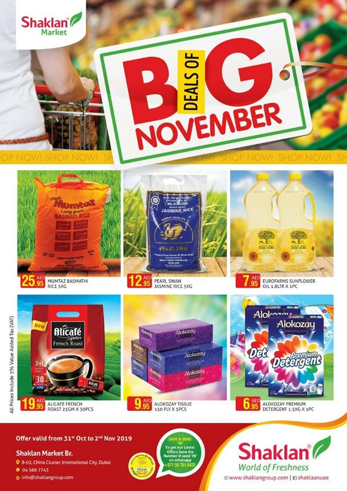 Shaklan Market Big Deals Of November