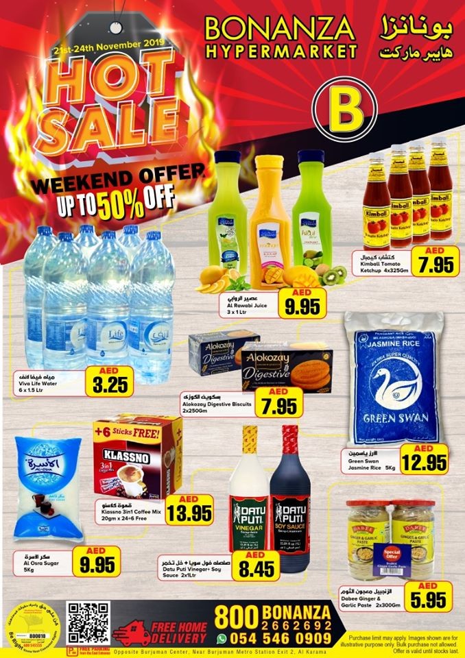 Bonanza Hypermarket Weekend Hot Sale Offers