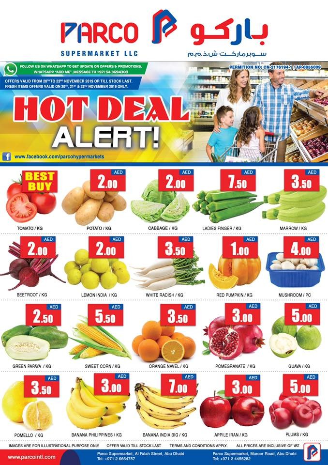 Parco Supermarket Hot Deal Alert