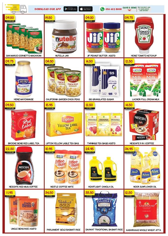 West Zone Fresh Supermarket National Day Offers