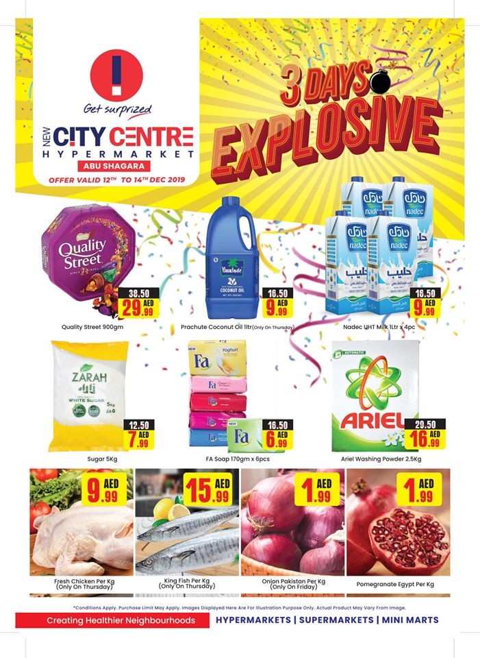 New City Centre Hypermarket Explosive Offers