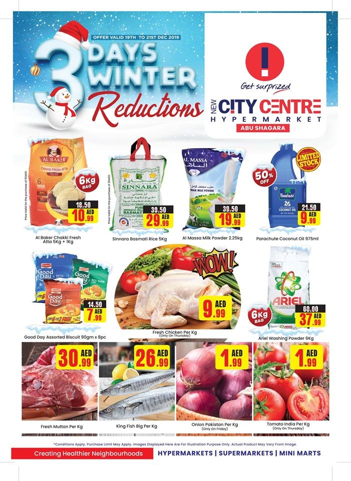 New City Centre Hypermarket Winter Offers