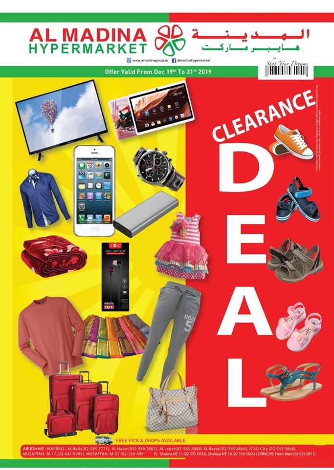 Al Madina Clearance And Year End Deals