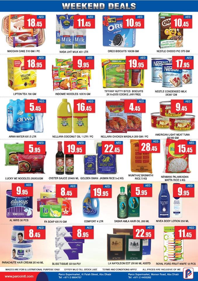 Parco Supermarkets Christmas New Year Offers