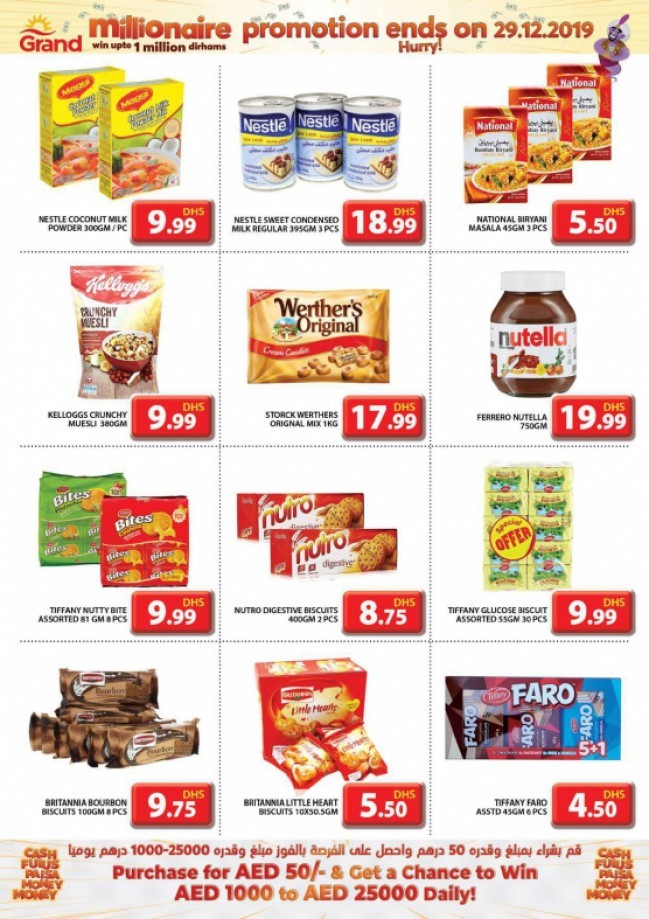 Grand Hypermarket Welcome 2020 Offers