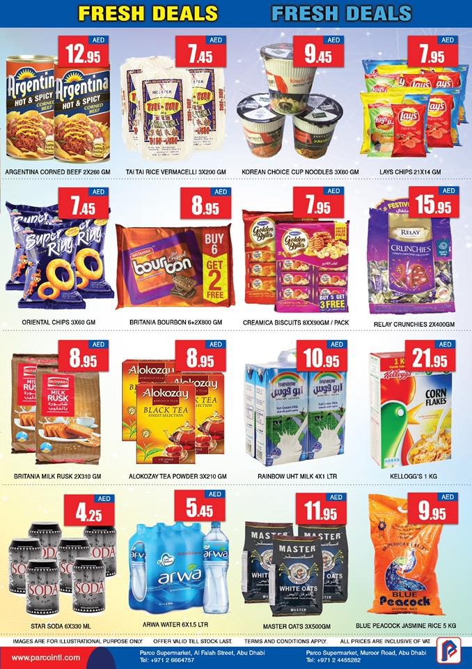 Parco Supermarkets Abu Dhabi New Year Offers