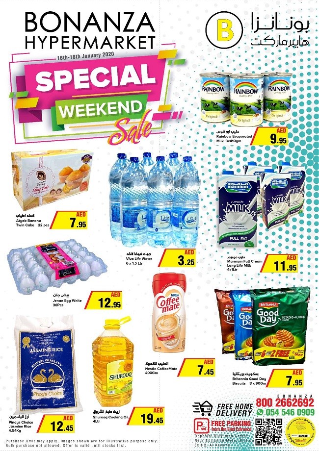 Bonanza Hypermarket Weekend Special Sale