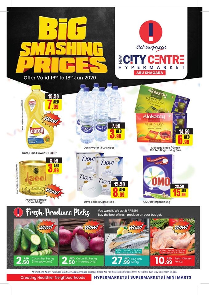 New City Centre Hypermarket Big Smashing Deals