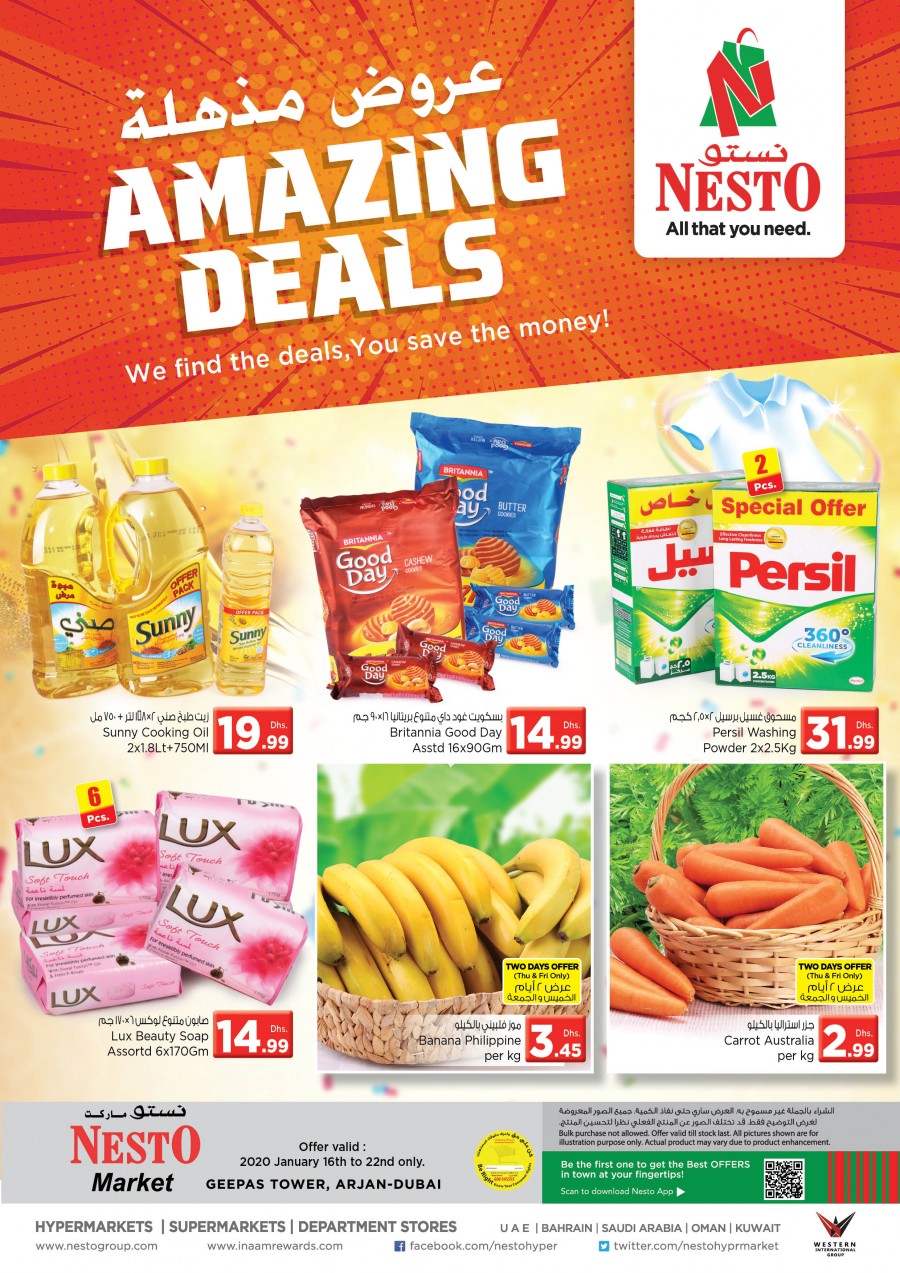 Nesto Market Arjan Amazing Deals