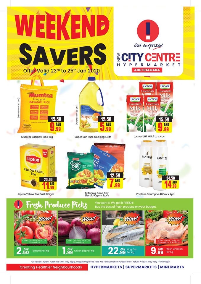New City Centre Hypermarket Weekend Savers