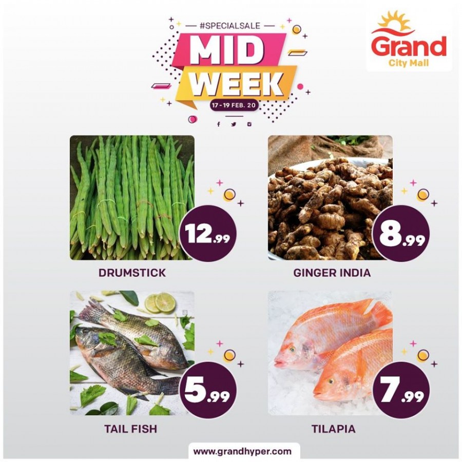Grand City Mall Mid Week Offers