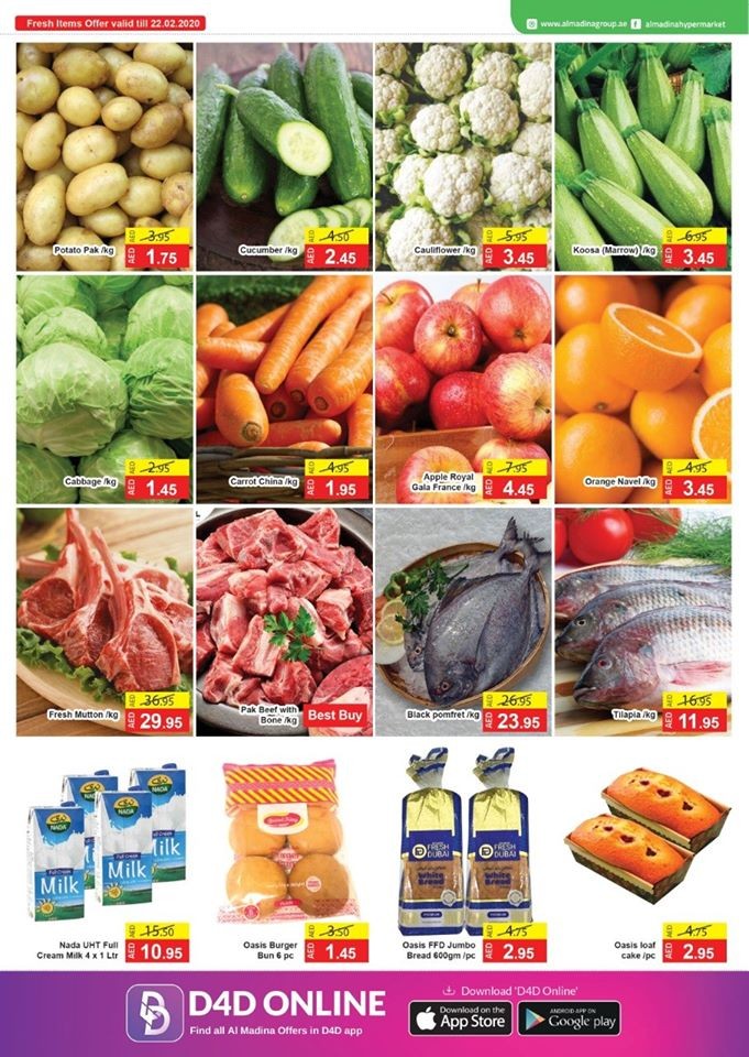 Al Madina Hypermarket Winter Clearance Offers