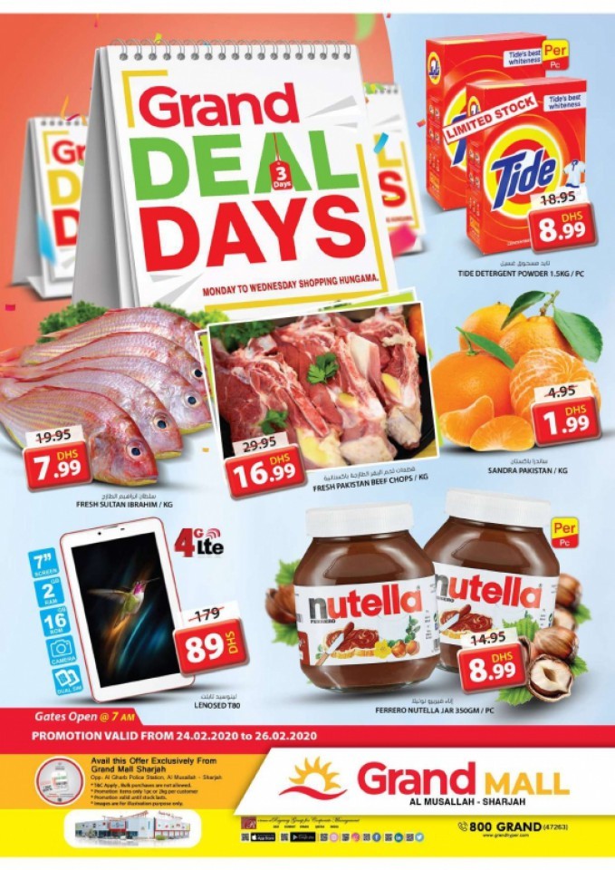 Grand Mall Grand Midweek Offers