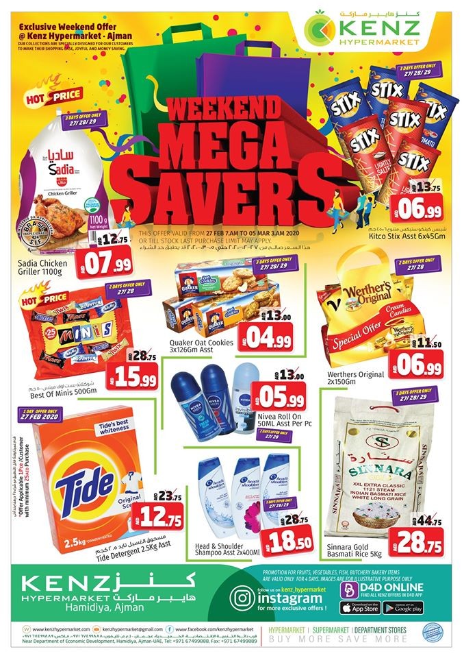 Kenz Hypermarket Weekend Mega Savers