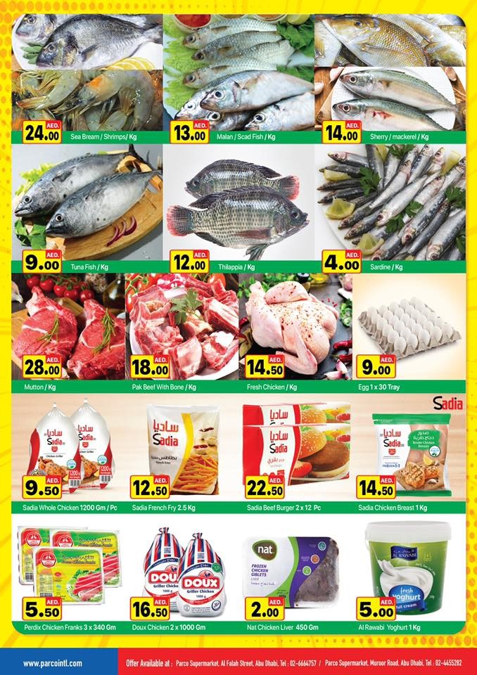 Parco Supermarkets Abu Dhabi Jumbo Savings