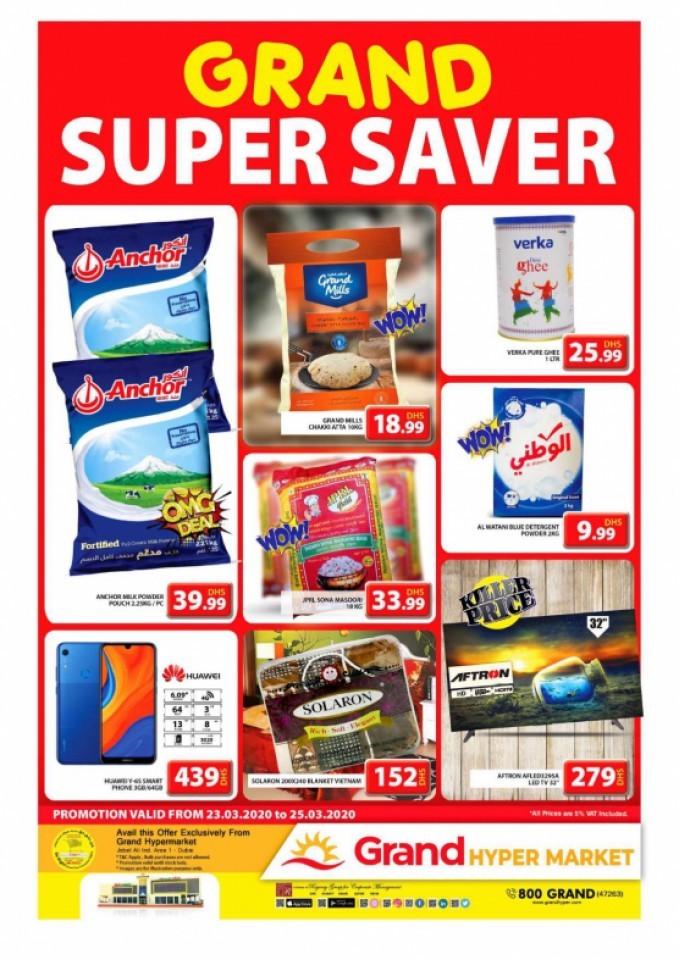 Grand Hypermarket Midweek Super Saver Offers