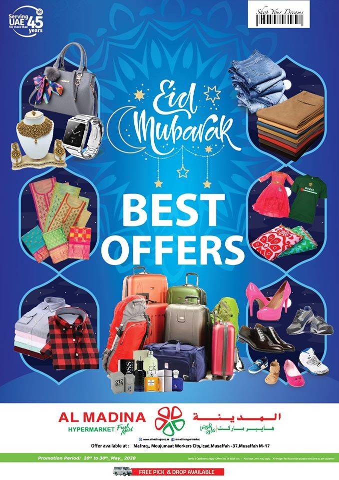Al Madina Hypermarket EID Mubarak Offers
