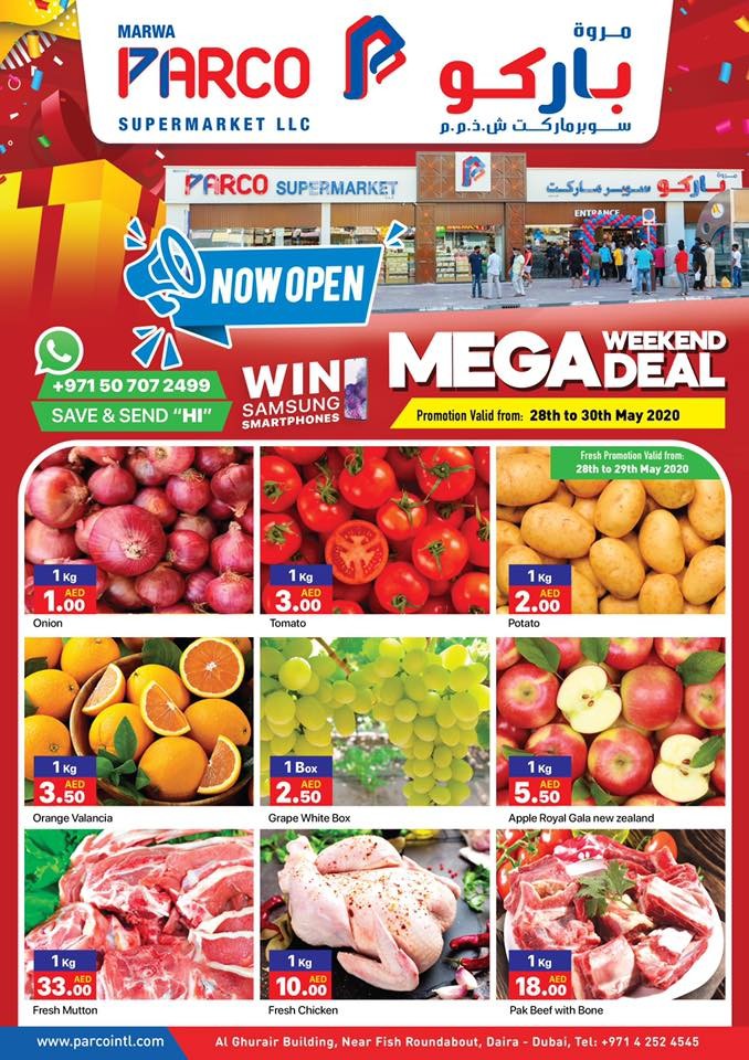 Parco Supermarket Dubai Mega Deals