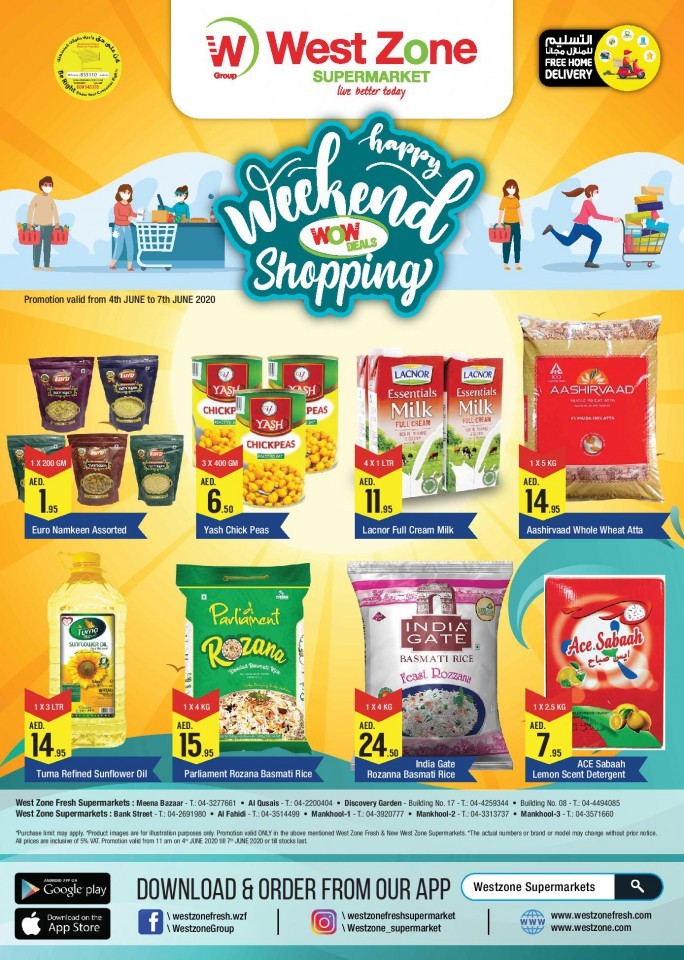 West Zone Supermarket Weekend Offers
