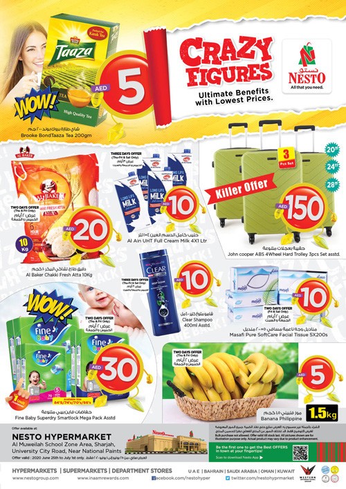 Nesto Muweilah Crazy Figures Offers