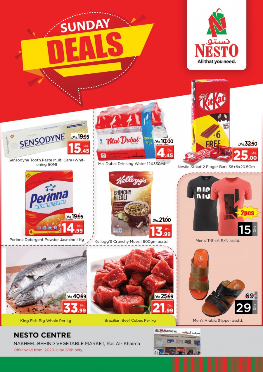 Nesto RAK Sunday Deals