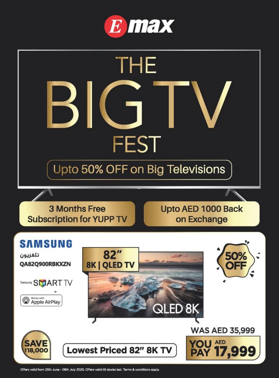 Emax Big TV Fest Offers