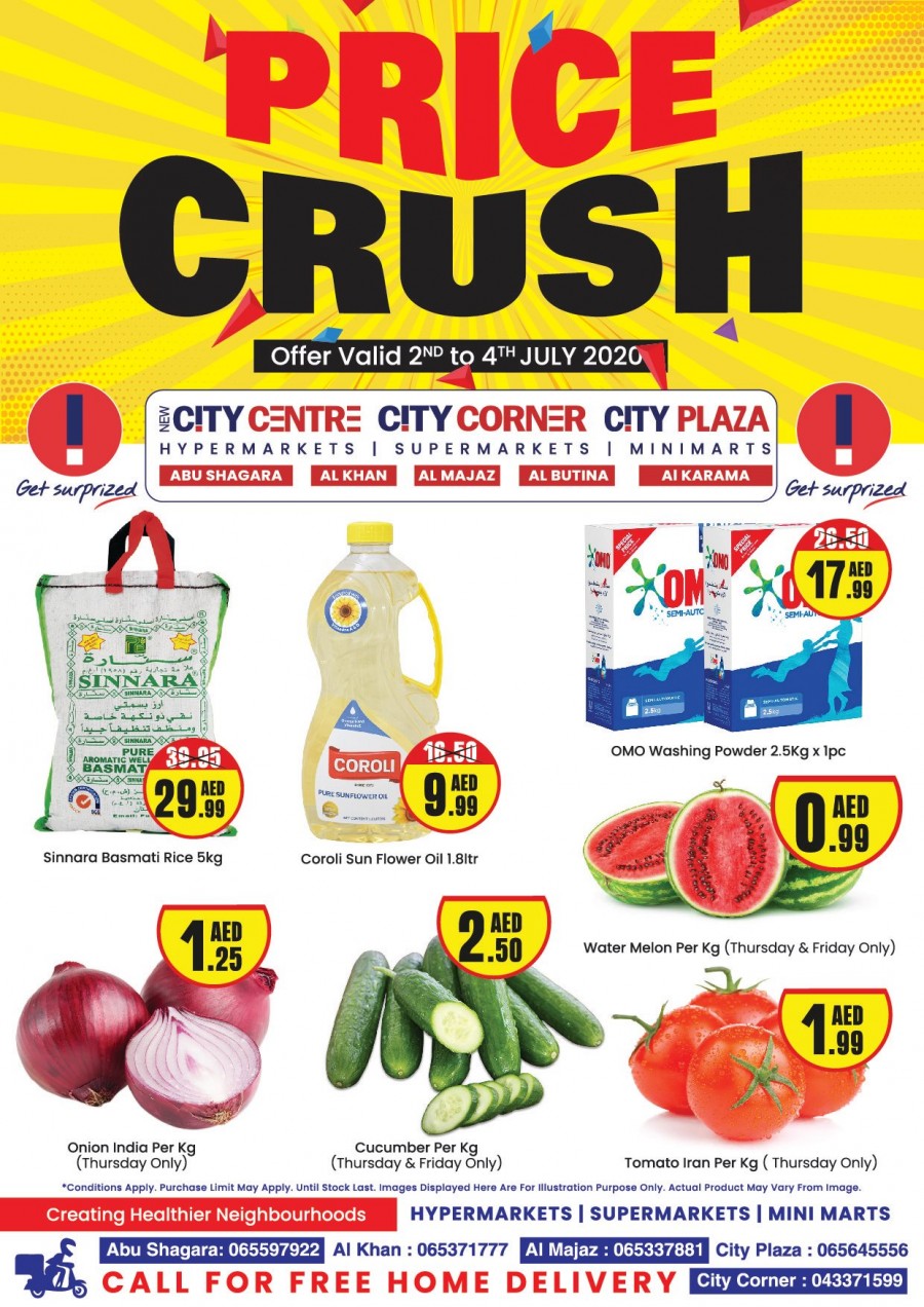 New City Centre Hypermarket Price Crush