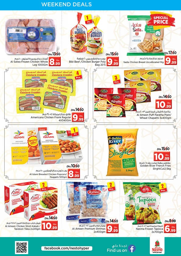 Nesto Mushrif Weekend Offers