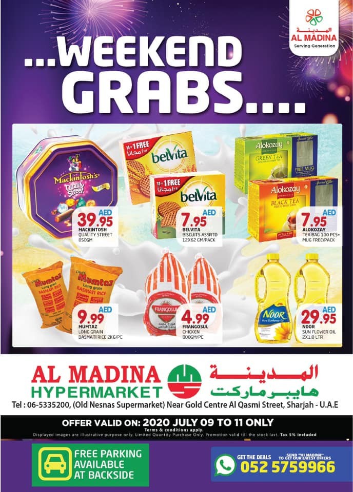 Al Madina Sharjah Weekend Grabs