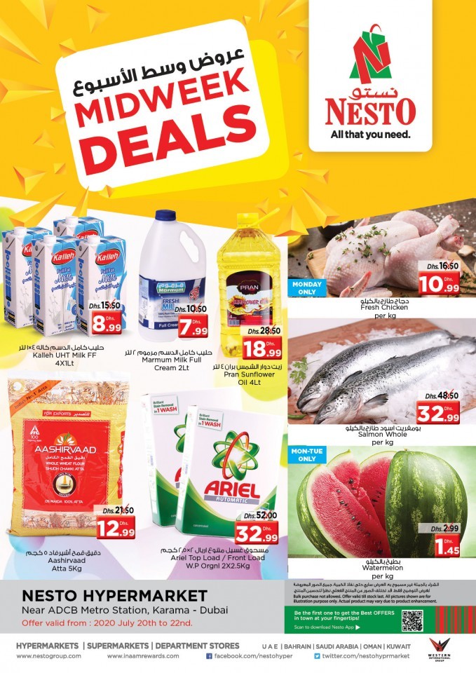 Nesto Karama Midweek Deals