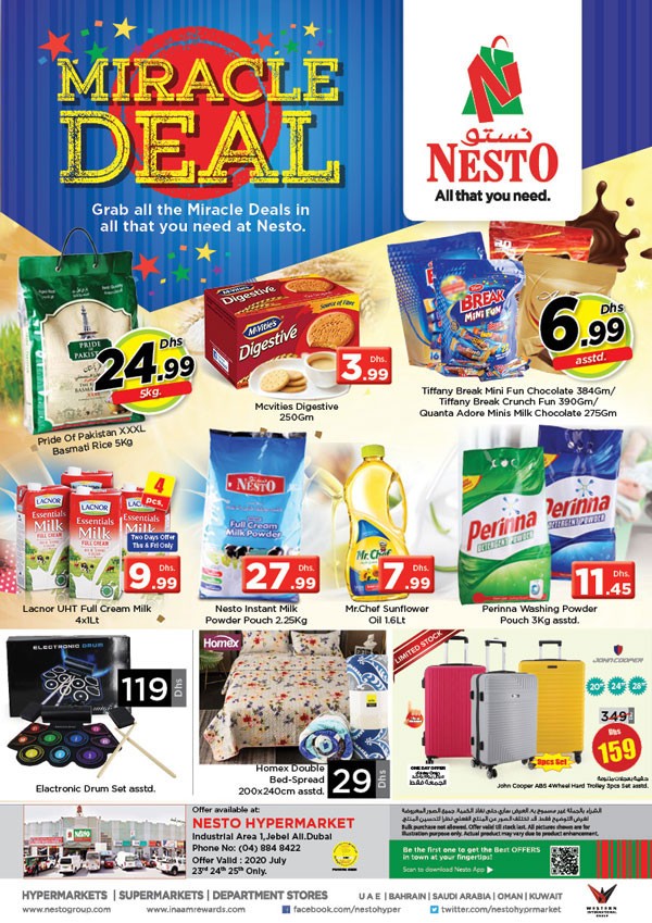 Nesto Jebel Ali Miracle Deal