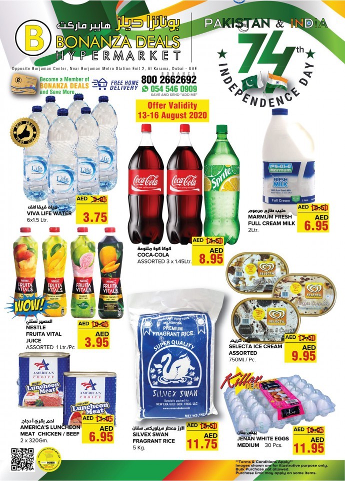 Bonanza Hypermarket Freedom Offers