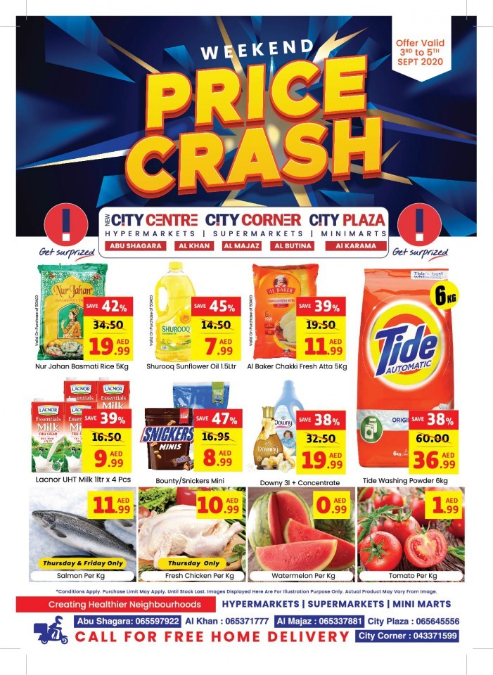 New City Centre Hypermarket Price Crash