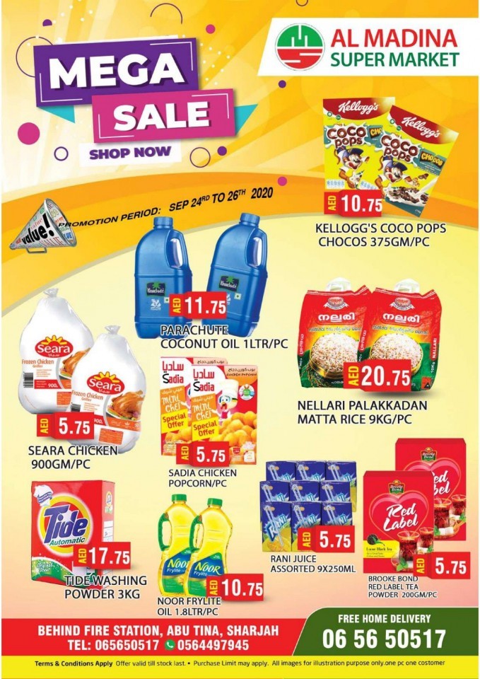 Al Madina Sharjah Mega Sale Offers