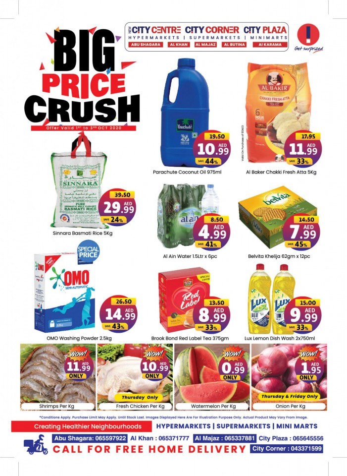 City Centre Supermarket Big Price Crush