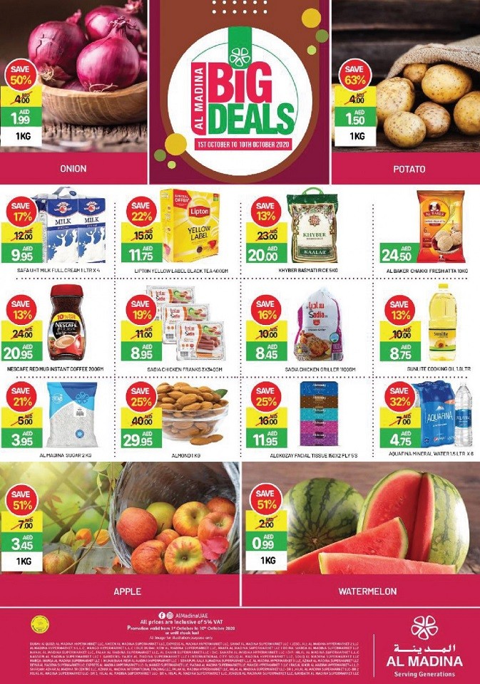 Al Madina Hypermarket October Big Deals