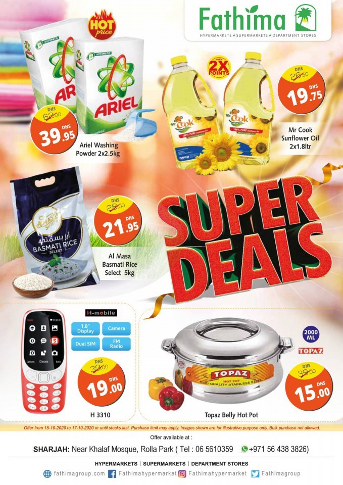 Fathima Sharjah Super Deals