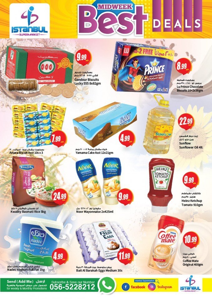 Istanbul Supermarket Midweek Deals
