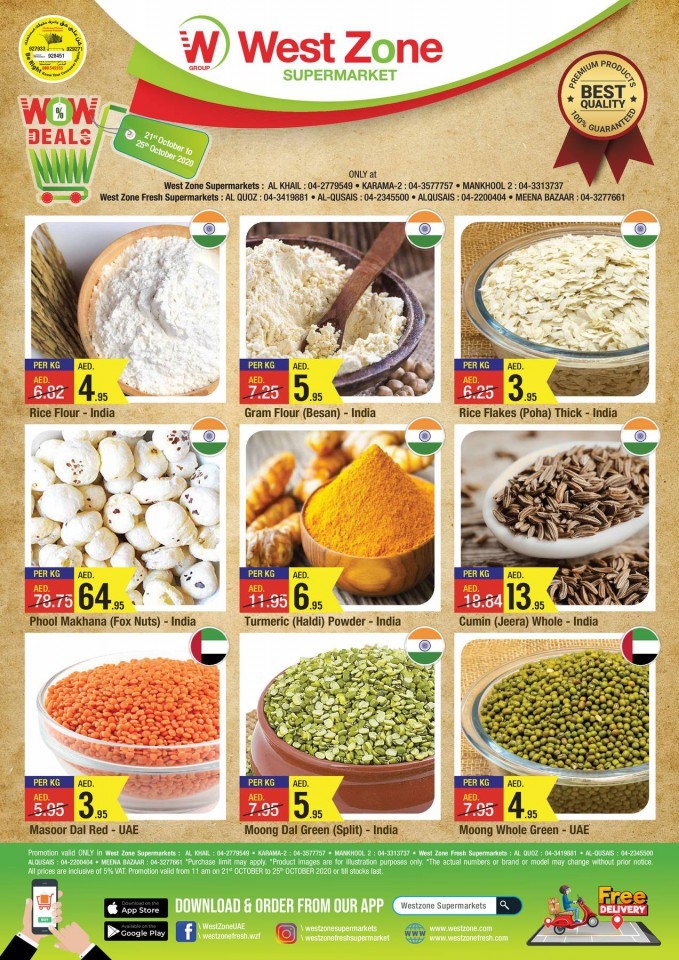 West Zone Supermarket Wow Offers