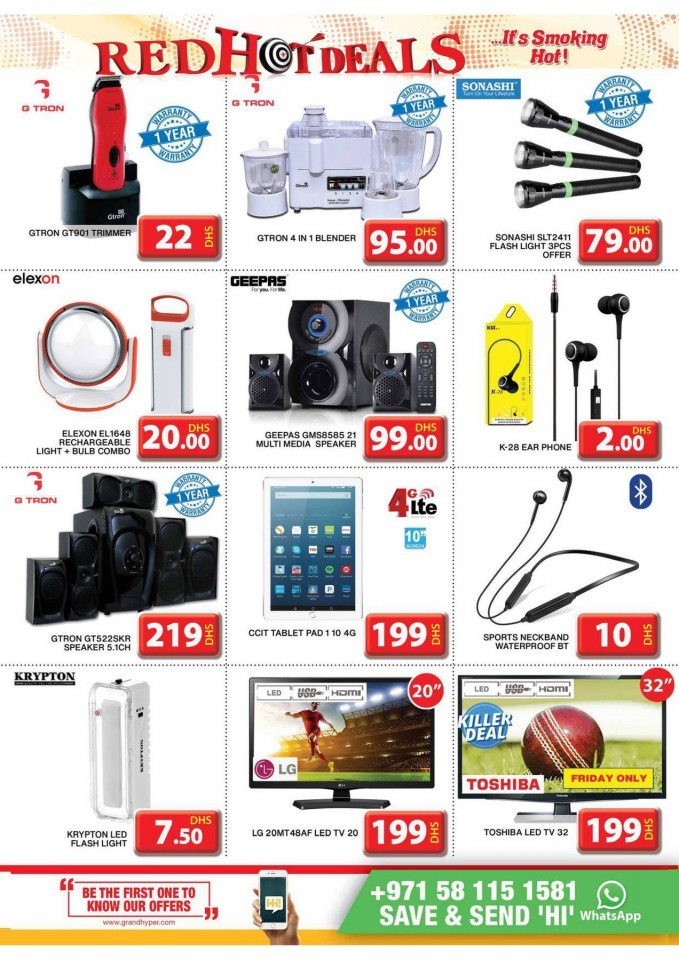 Grand Mini Mall Red Hot Deals