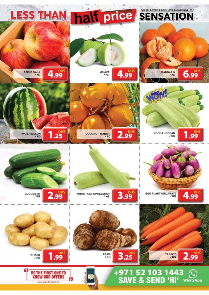Grand Hyper Market Jebel Ali Half Price