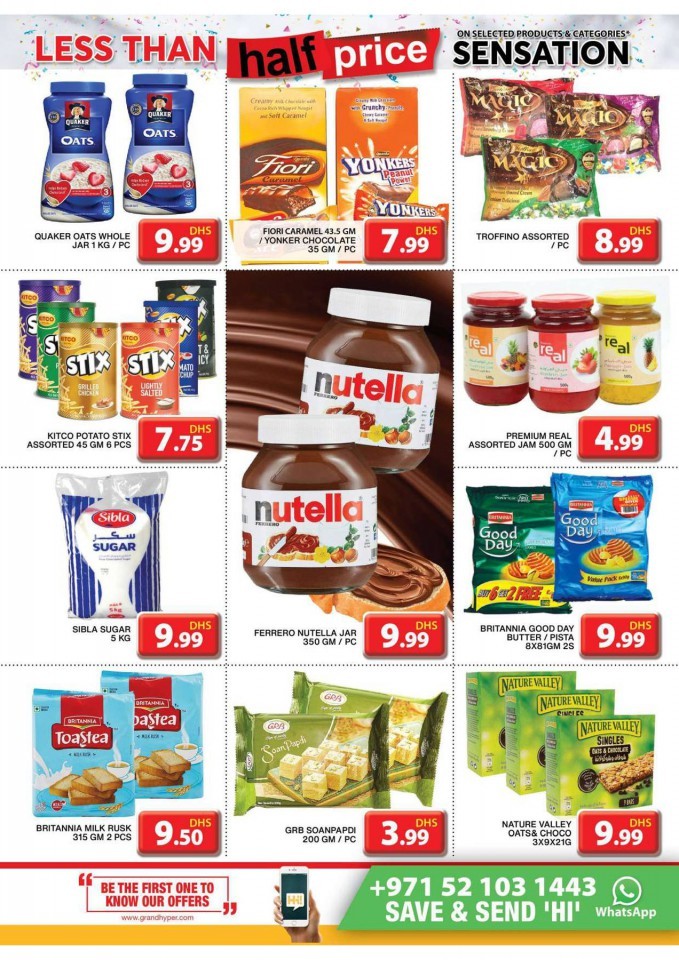 Grand Hyper Market Jebel Ali Half Price